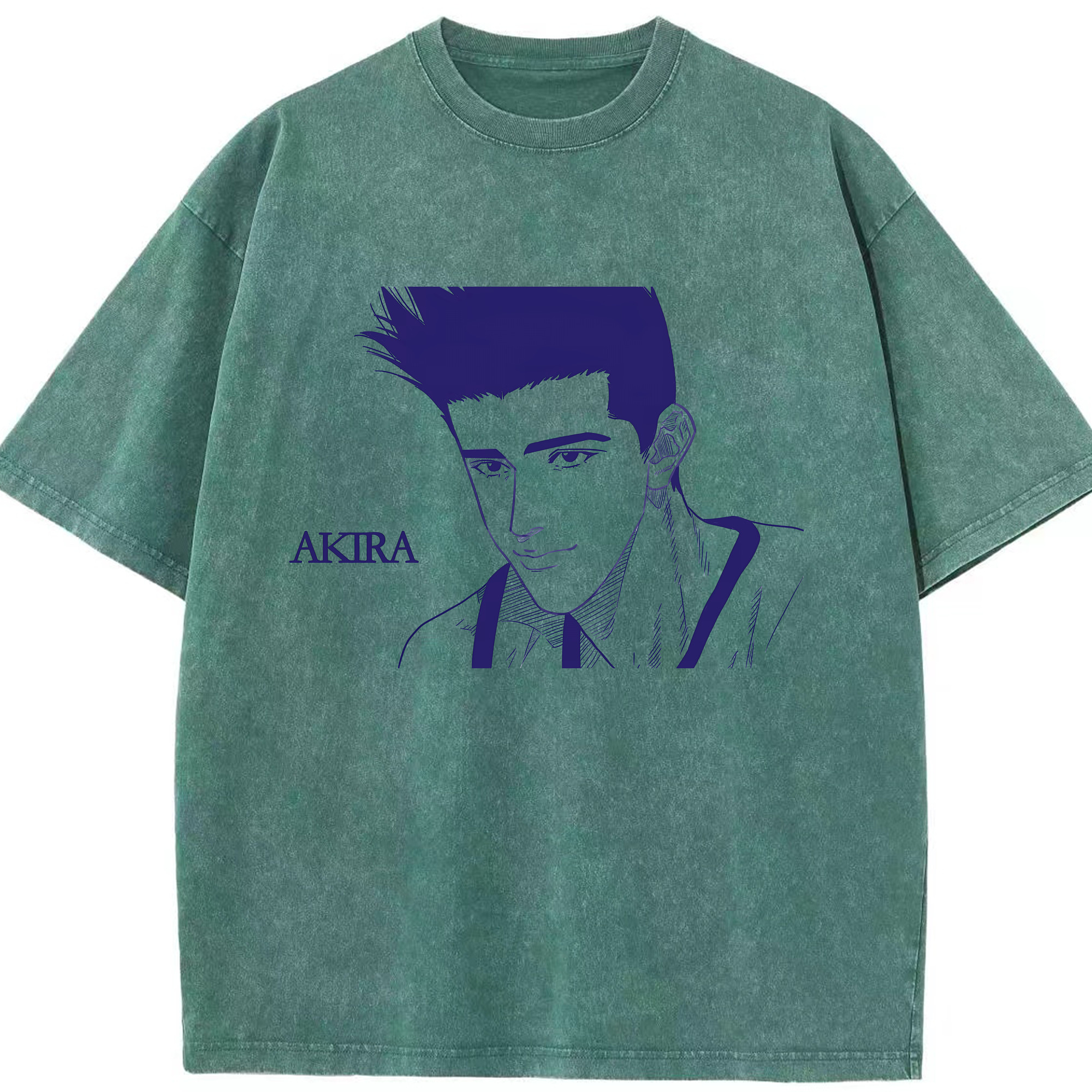 （画像用） SLAM DUNK／スラムダンク 綿100% ヴィンテージ風 半袖Tシャツ（フロントプリント）